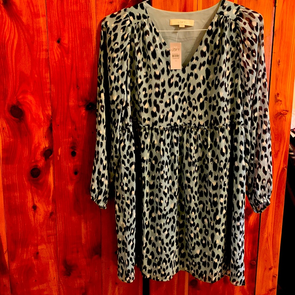 Animal print New Loft Dress